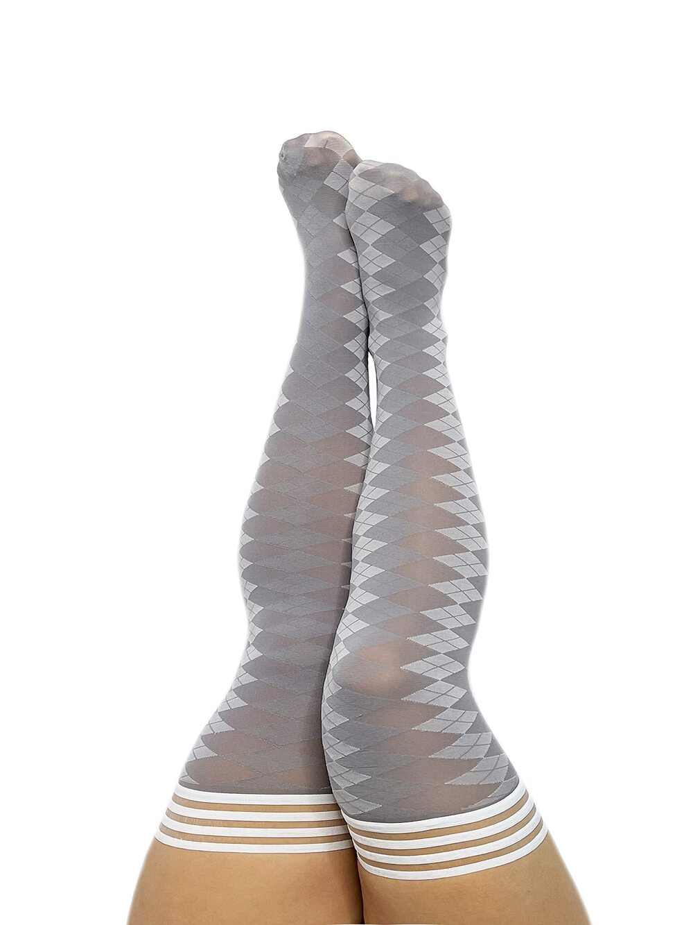 5108 Thigh Highs | Thigh High Stockings with No Slip Grip Stay Ups Thigh